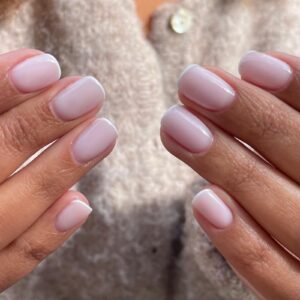 Prestation french blanche ongle naturels